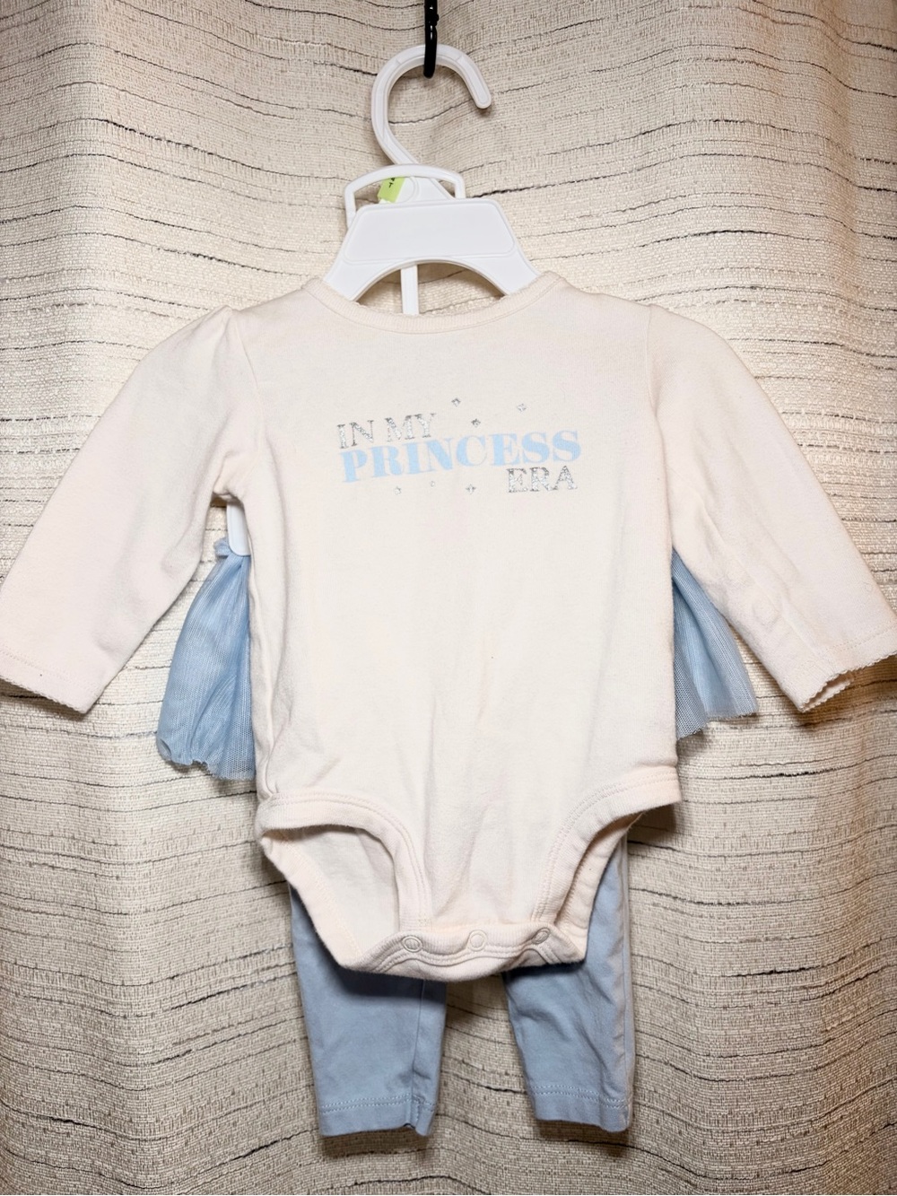 Carters baby girl in my princess era tutu set 6M
